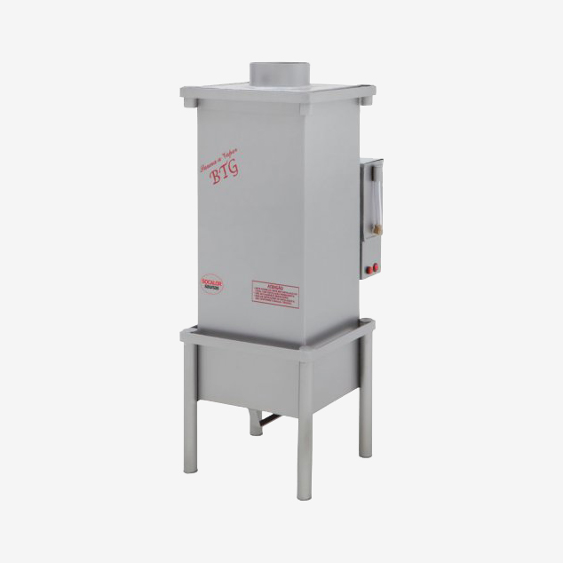 sauna a vapor a gas btg inox