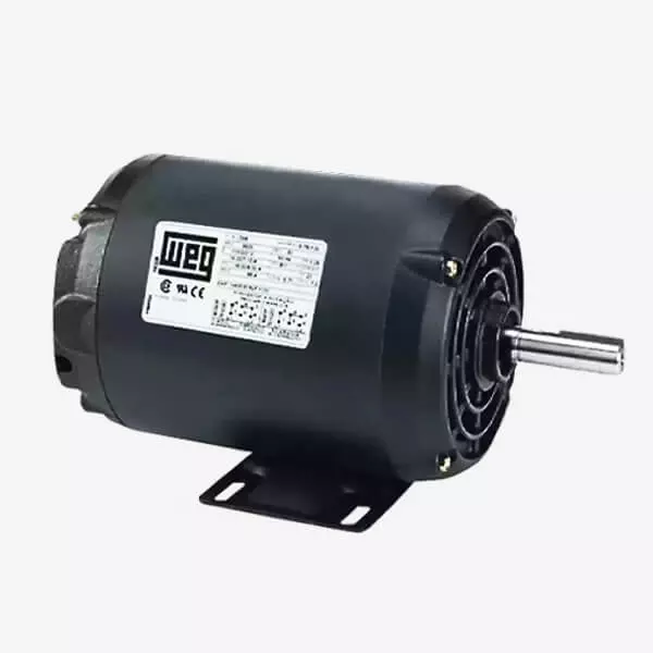 Motor WEG Nema 56 2P 1CV Monofásico 127/220V