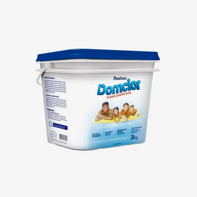 DOMCLOR Cloro tradicional balde 3Kg