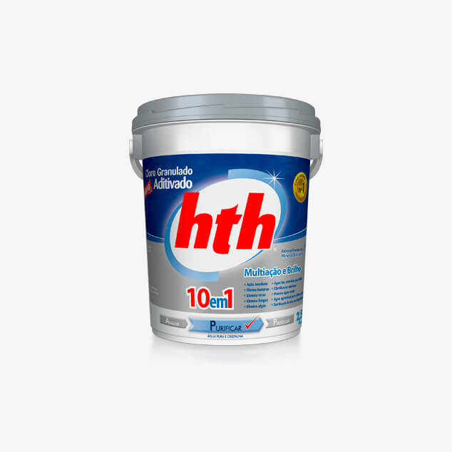 HTH Cloro aditivado mineral brilliance 10 em 1