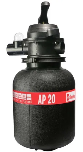 Filtro Para Piscina Albacete AP-20 Válvula Invertida Sem Bomba E Sem Areia (Capac. 25kg Areia)