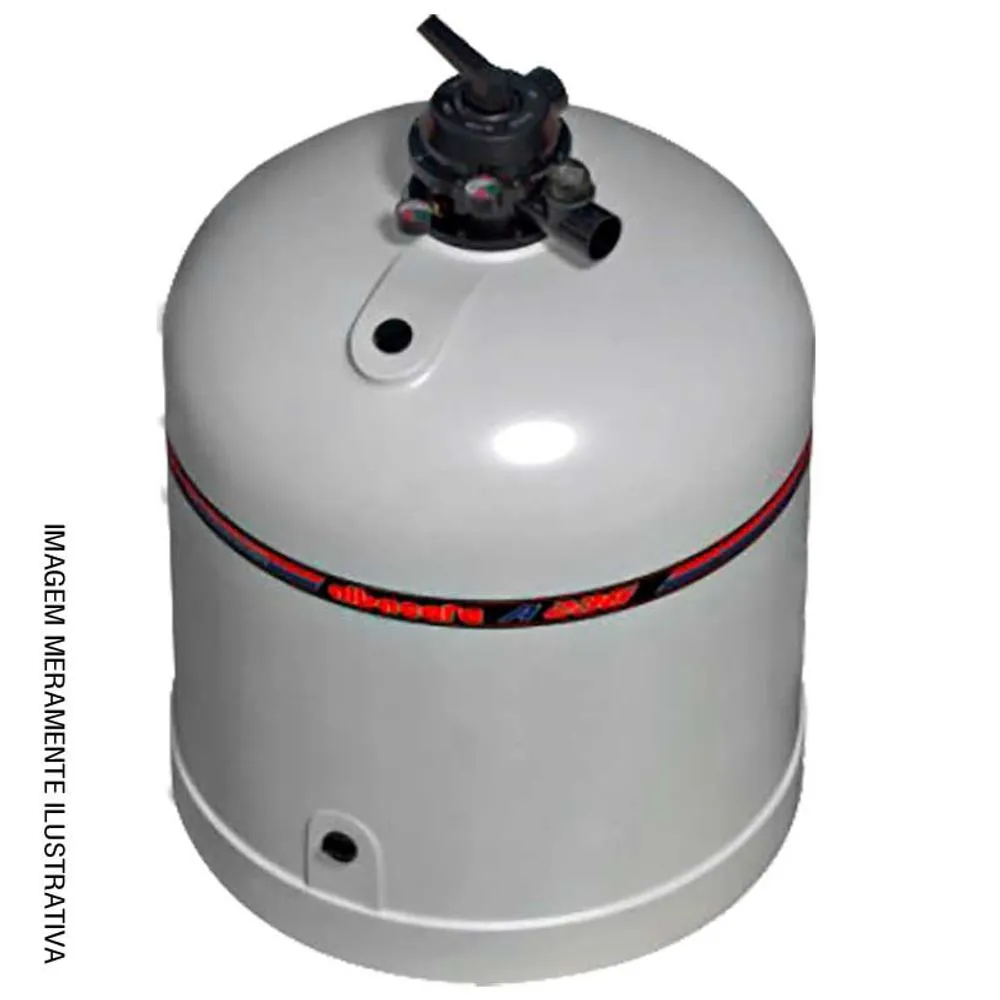 Filtro Para Piscina Albacete A-236 Sem Bomba E Sem Areia (Capac. 600kg Areia)